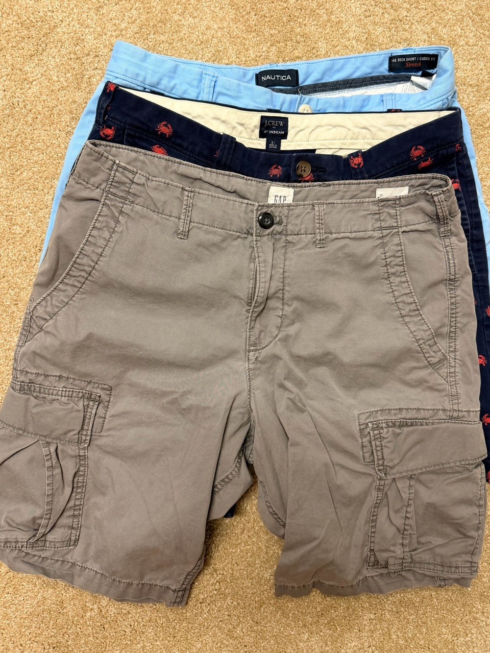 3 men’s Shorts 31W